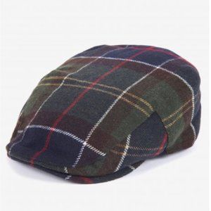 COPY - New Barbour Gallingale Tartan Flat Cap Size 7 1/2